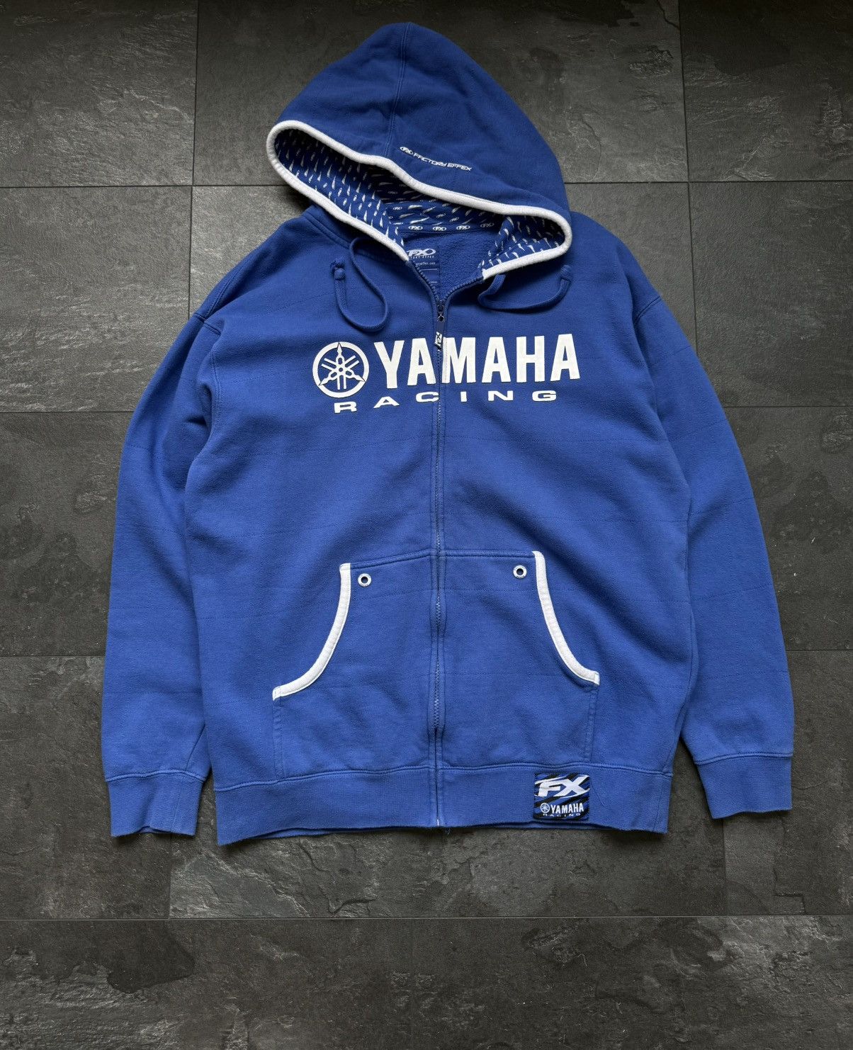 Vintage × Yamaha Vintage big logo Yamaha rare hoodie Size US L / EU 52-54 / 3 - 1 Thumbnail