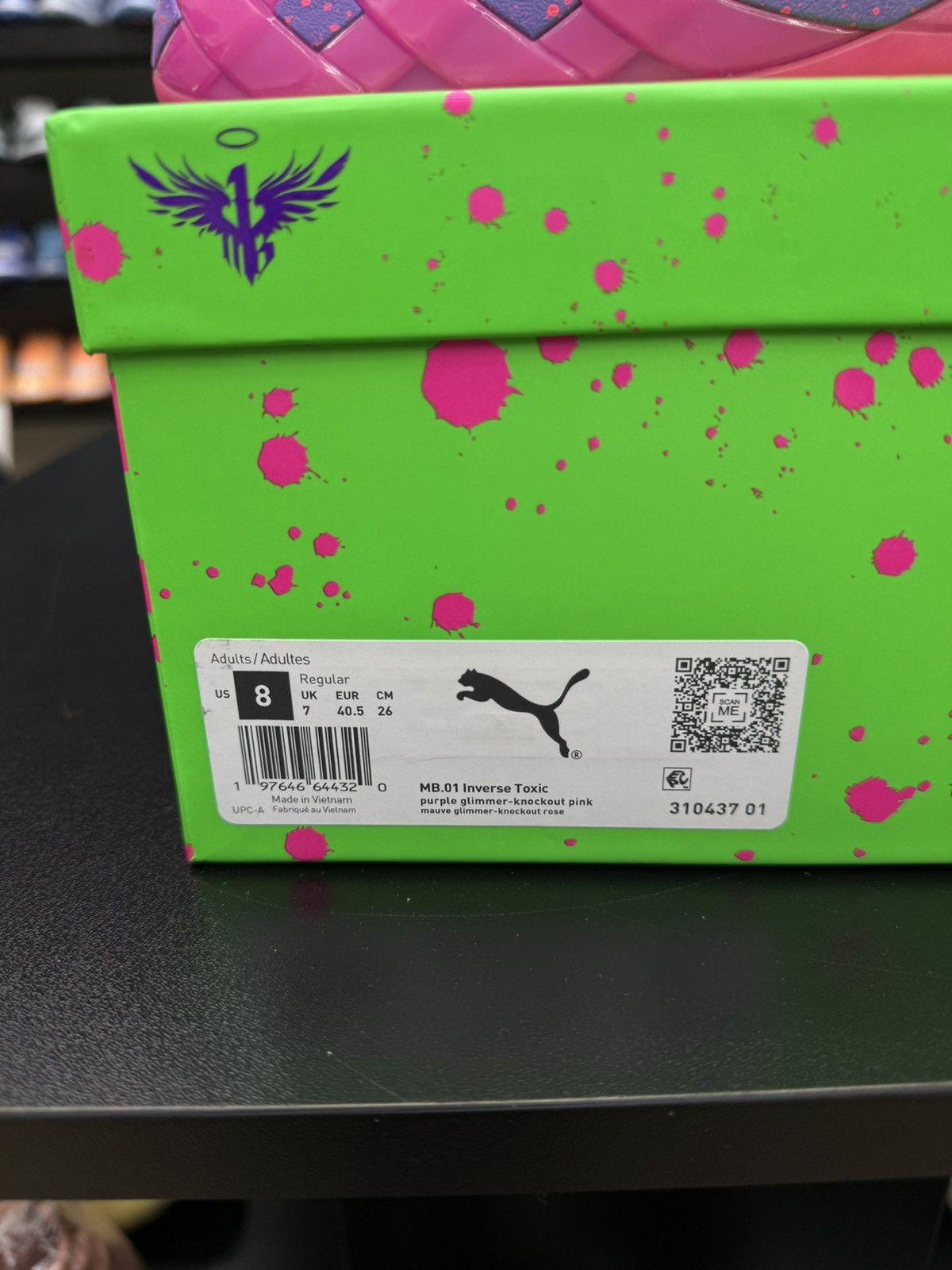 Puma Puma Mb.01 Inverse Toxic LaMelo Ball Size U.S Men’s 8/9.5W Size US 8 / EU 41 - 18 Thumbnail