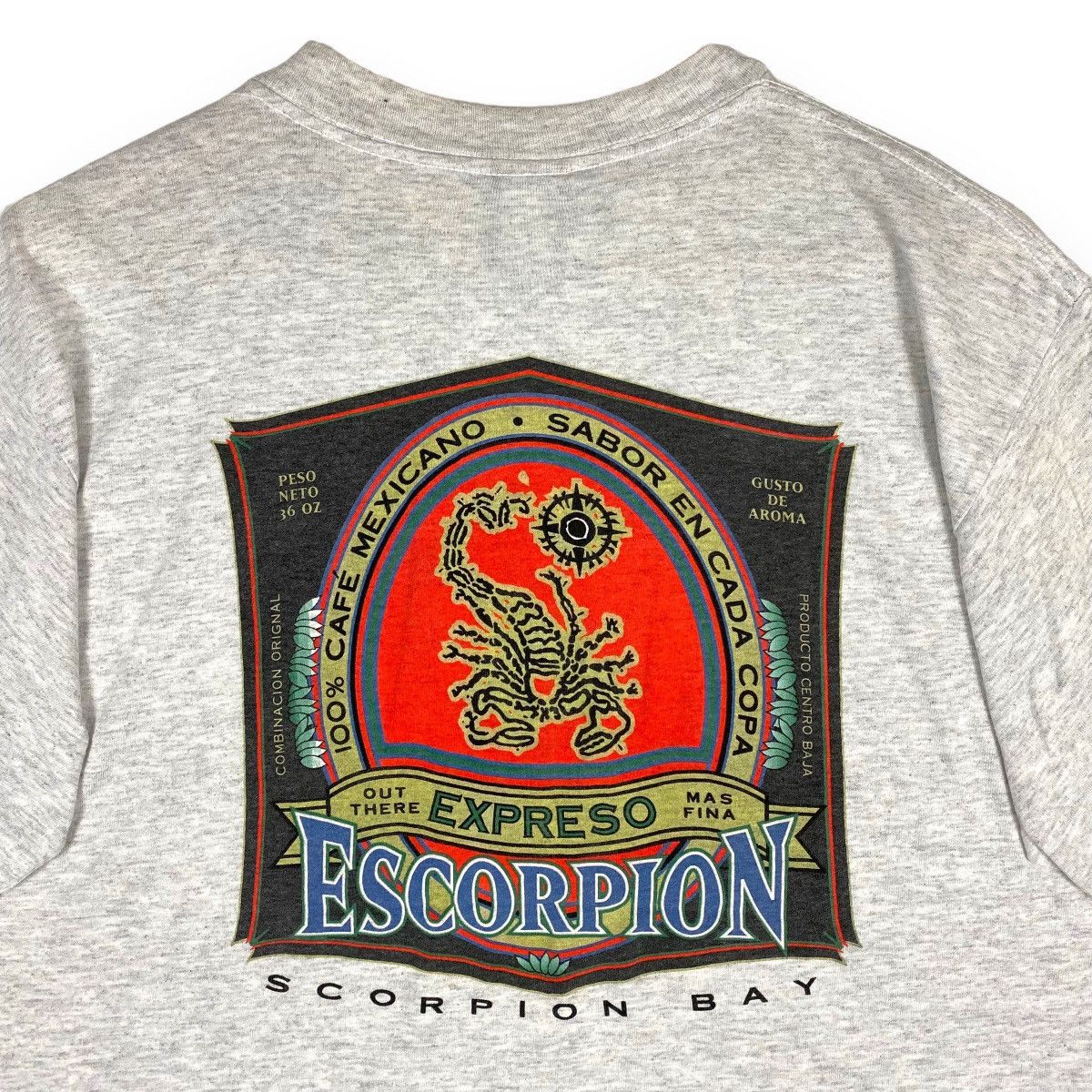 Other Vintage 90's SCORPION BAY Expreso Escorpion Graphic Surf Tee Size US M / EU 48-50 / 2 - 2 Thumbnail