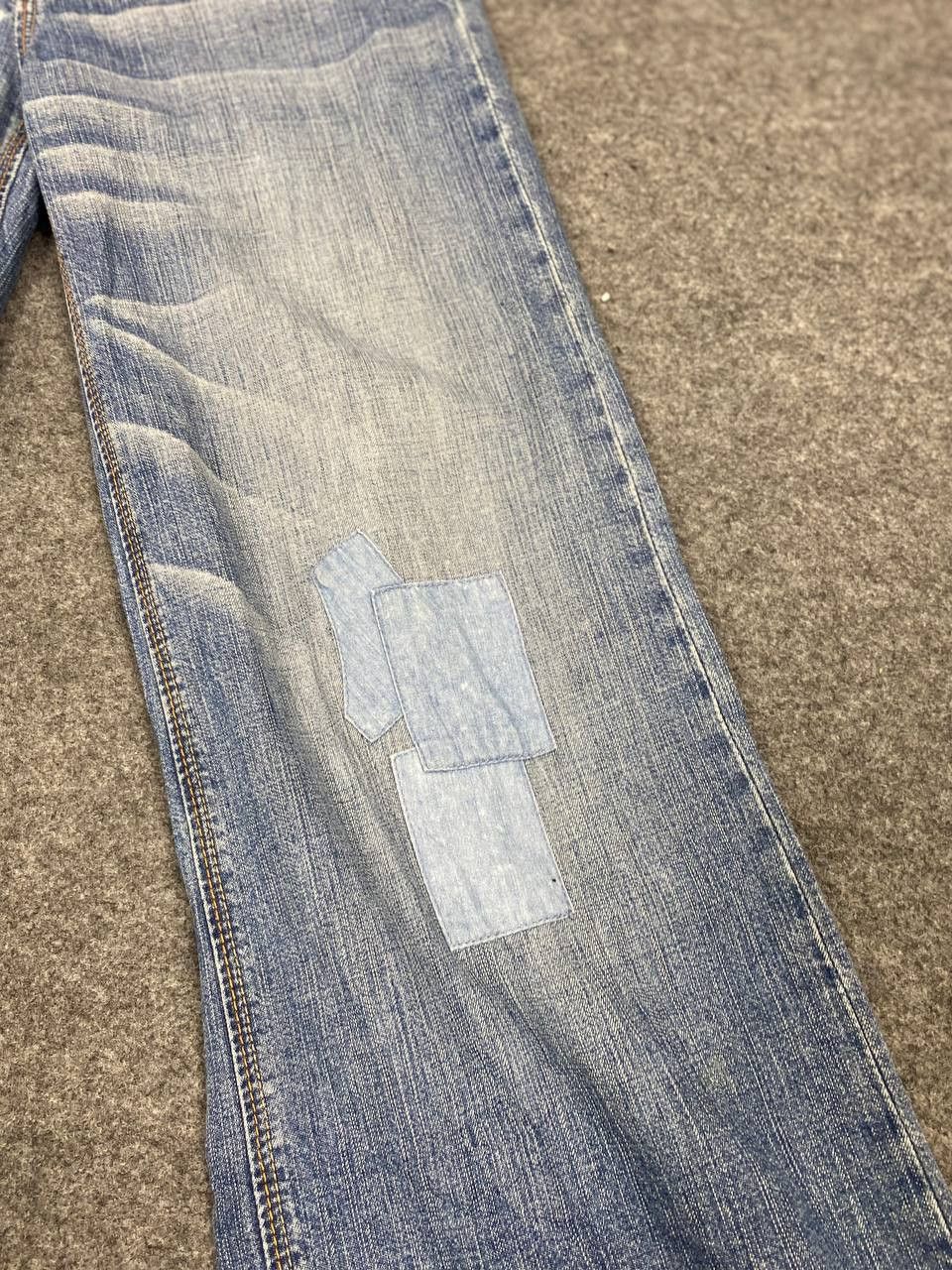 Paul Smith paul smith bootcut flare distressed denim nice design Size 30" / US 8 / IT 44 - 10 Thumbnail