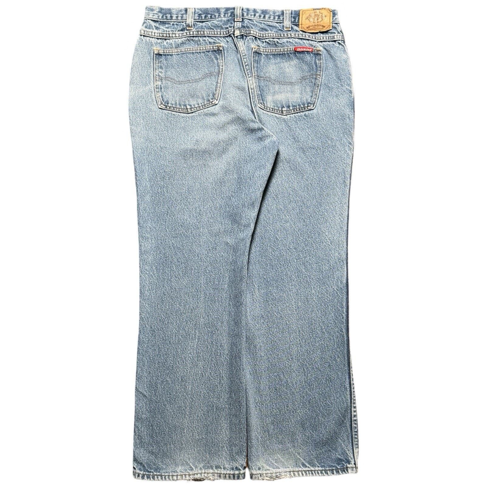 Dickies Vintage Y2K Dickies Light Wash Denim Jeans 34 X 30 Skater Size US 34 / EU 50 - 1 Thumbnail
