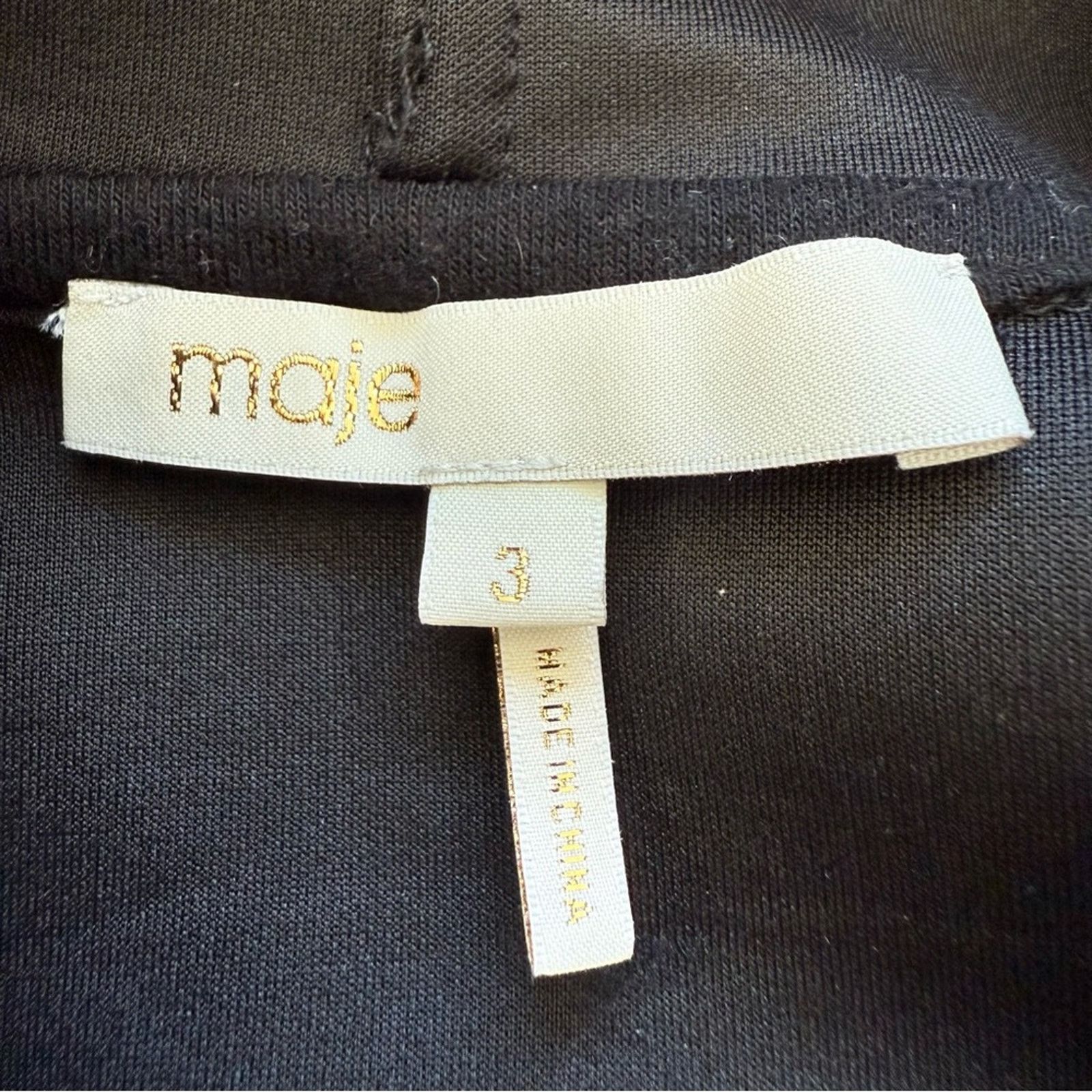 Maje MAJE women sweatshirt size 3 or L Size L / US 10 / IT 46 - 5 Thumbnail