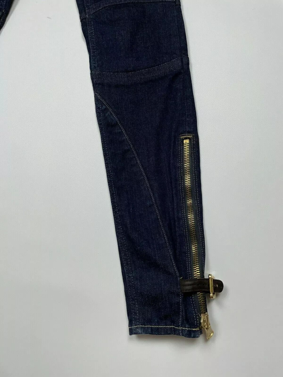 Ralph Lauren Ralph Lauren Women’s Zip Biker Skinny Horse Ridding Jeans Size 25" / US 0 / IT 36 - 13 Thumbnail
