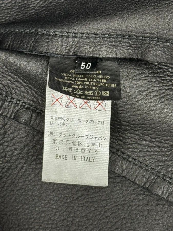 Gucci FW2000 Gucci Tornado Storm Padded Leather Vest by Tom Ford Size US S / EU 44-46 / 1 - 12 Thumbnail