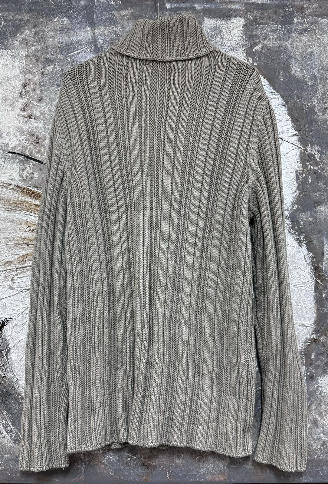 Hermes Hermes Sweater Turtleneck Cable Knitted Pullover Size US L / EU 52-54 / 3 - 9 Thumbnail