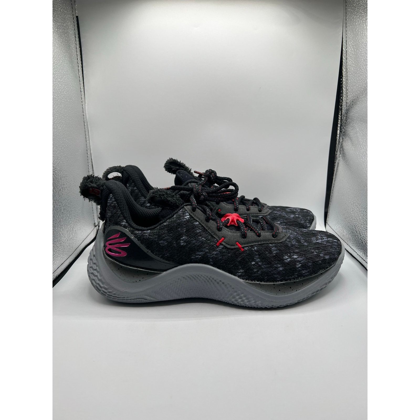 Under Armour Under Armour Curry Flow 10 Davidson Wildcats Size US 8.5 / EU 41-42 - 3 Thumbnail