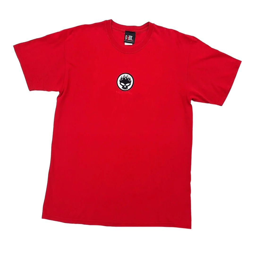 image of Band Tees x Giant The Offspring 99 90's VTG Band Usa Made Tour Logo T-Shirt in Red, Men's (Size XL)