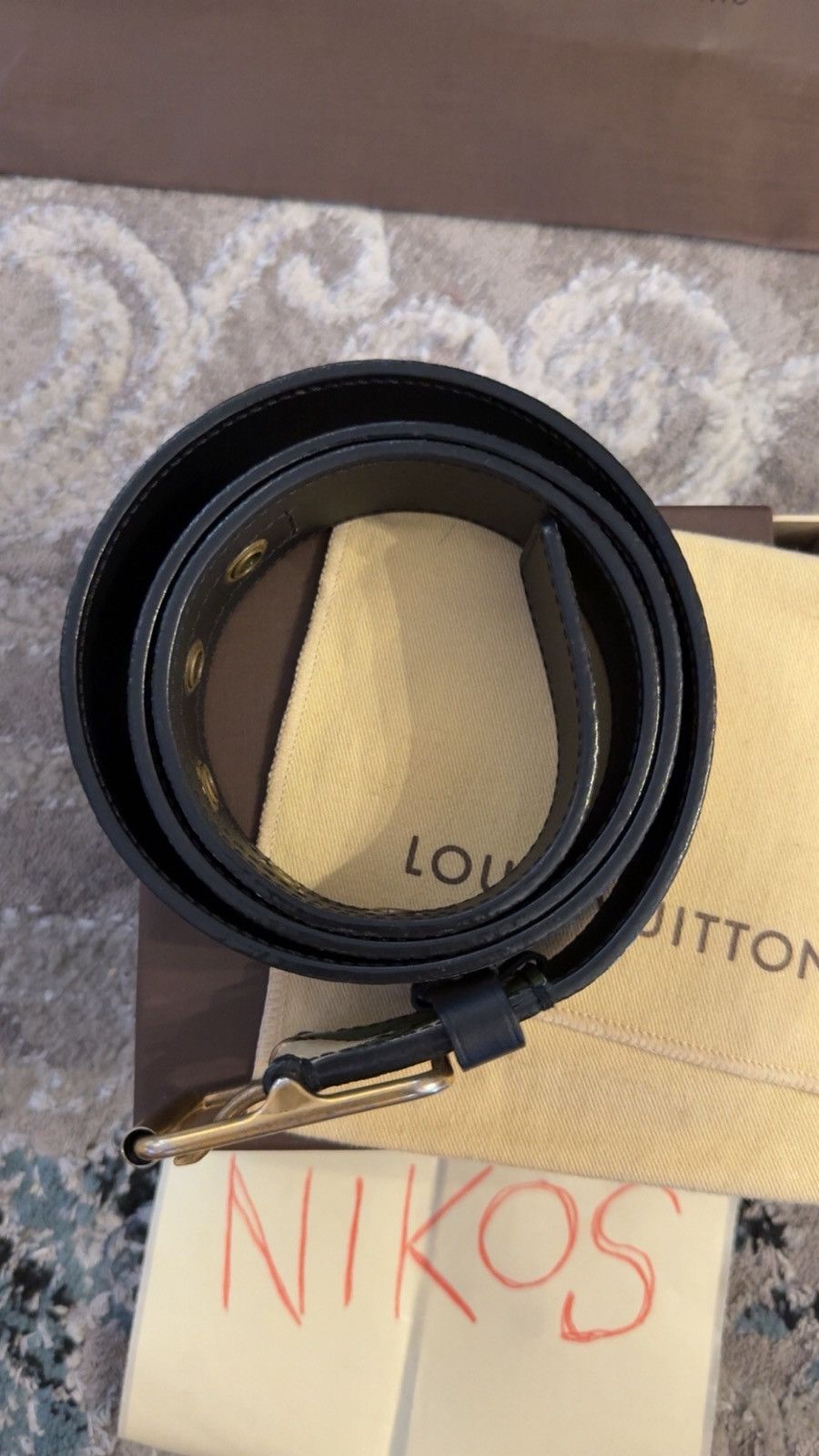 Louis Vuitton × Takashi Murakami Louis Vuitton x Takashi Murakami Monogramouflage Belt Size 32 - 8 Thumbnail
