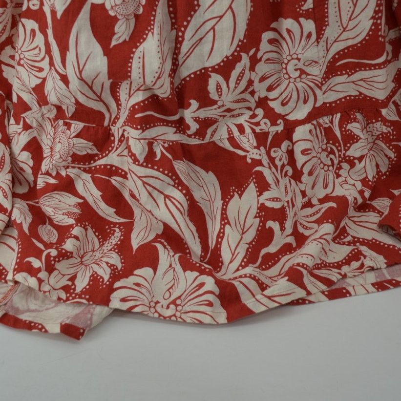 Other Who What Wear Batik Floral Aurora Red Dress Boho Plus Sz 1X Size XL / US 12-14 / IT 48-50 - 17 Thumbnail