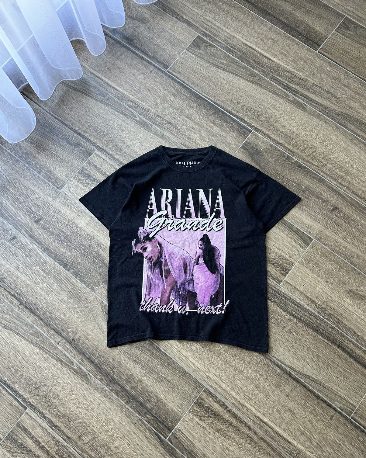Tee Shirt Ariana Grande World Tour 2017 big logo shirt Grailed