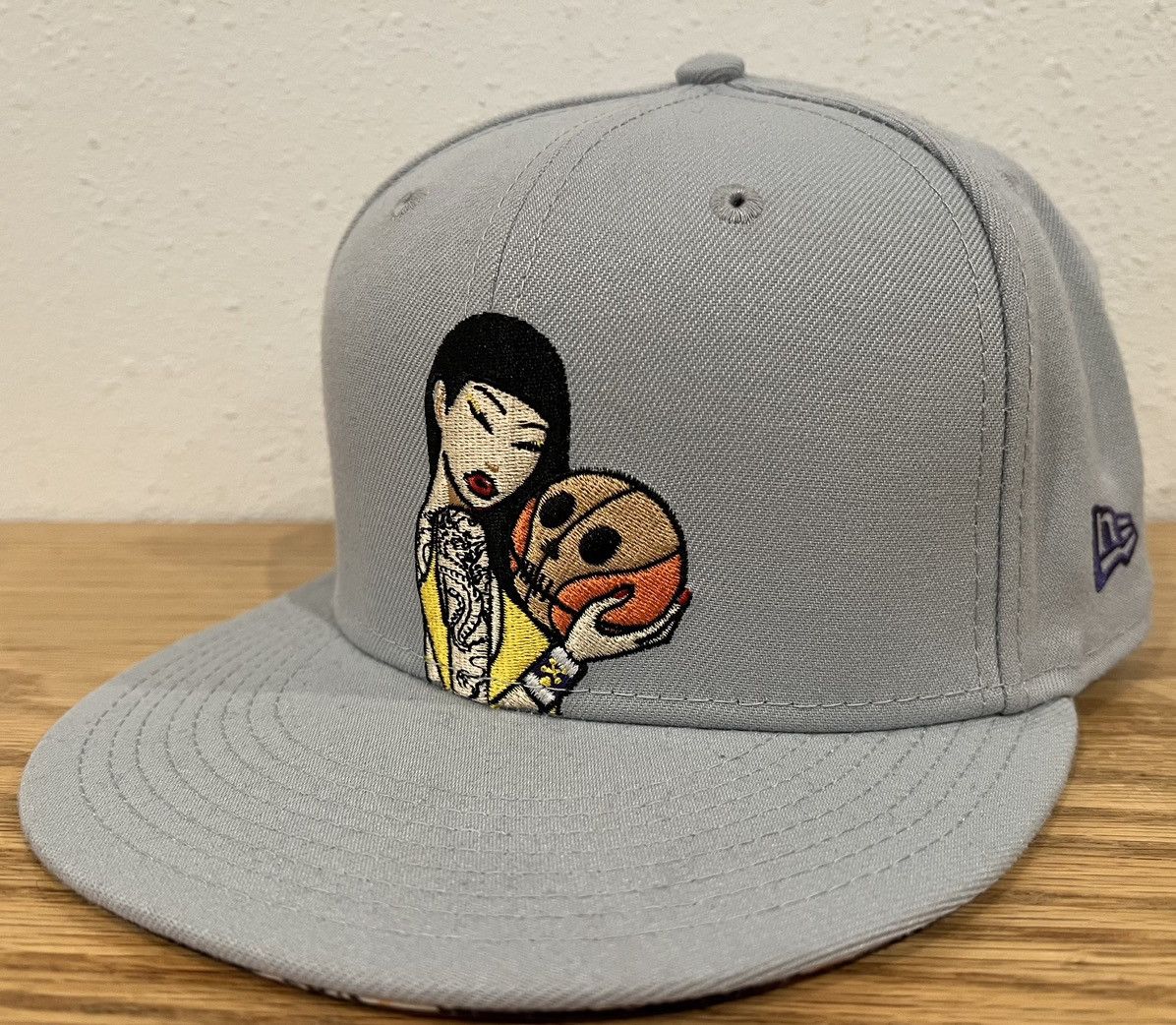 Tokidoki TKDK Tattoo Girl Skull Basketball New Era Hat