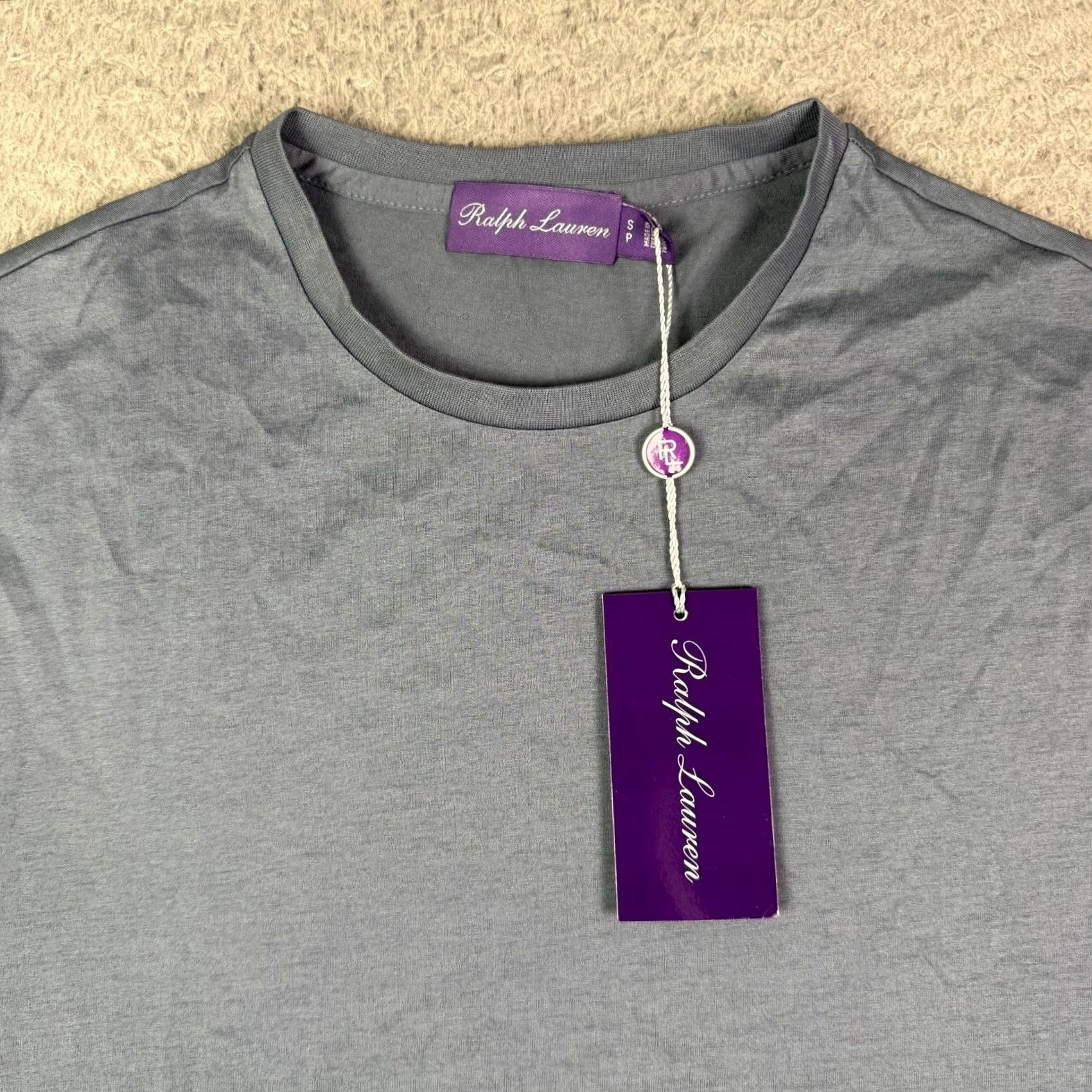 Ralph Lauren Purple Label Ralph Lauren Purple Label Shirt Mens S Blue Crewneck Short Sleeve Pre-Spring NEW Size US S / EU 44-46 / 1 - 2 Thumbnail