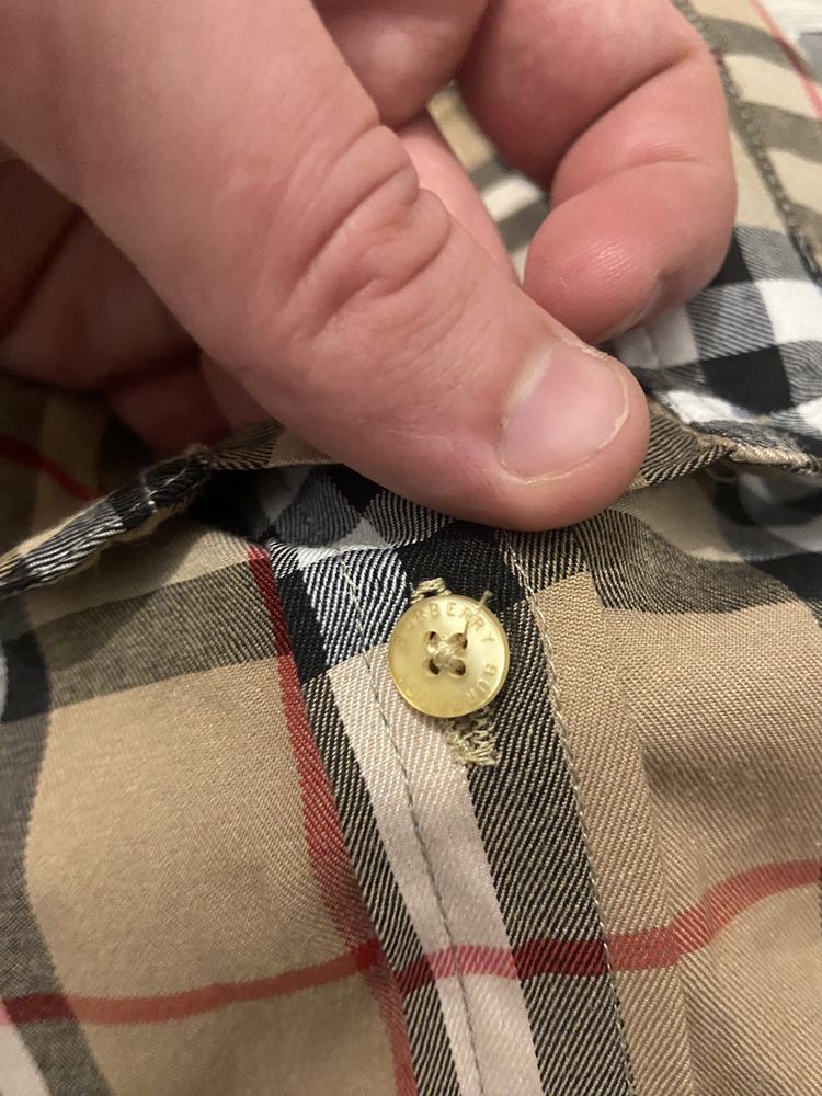 Burberry Burberry Shirt Size L / US 10 / IT 46 - 4 Thumbnail