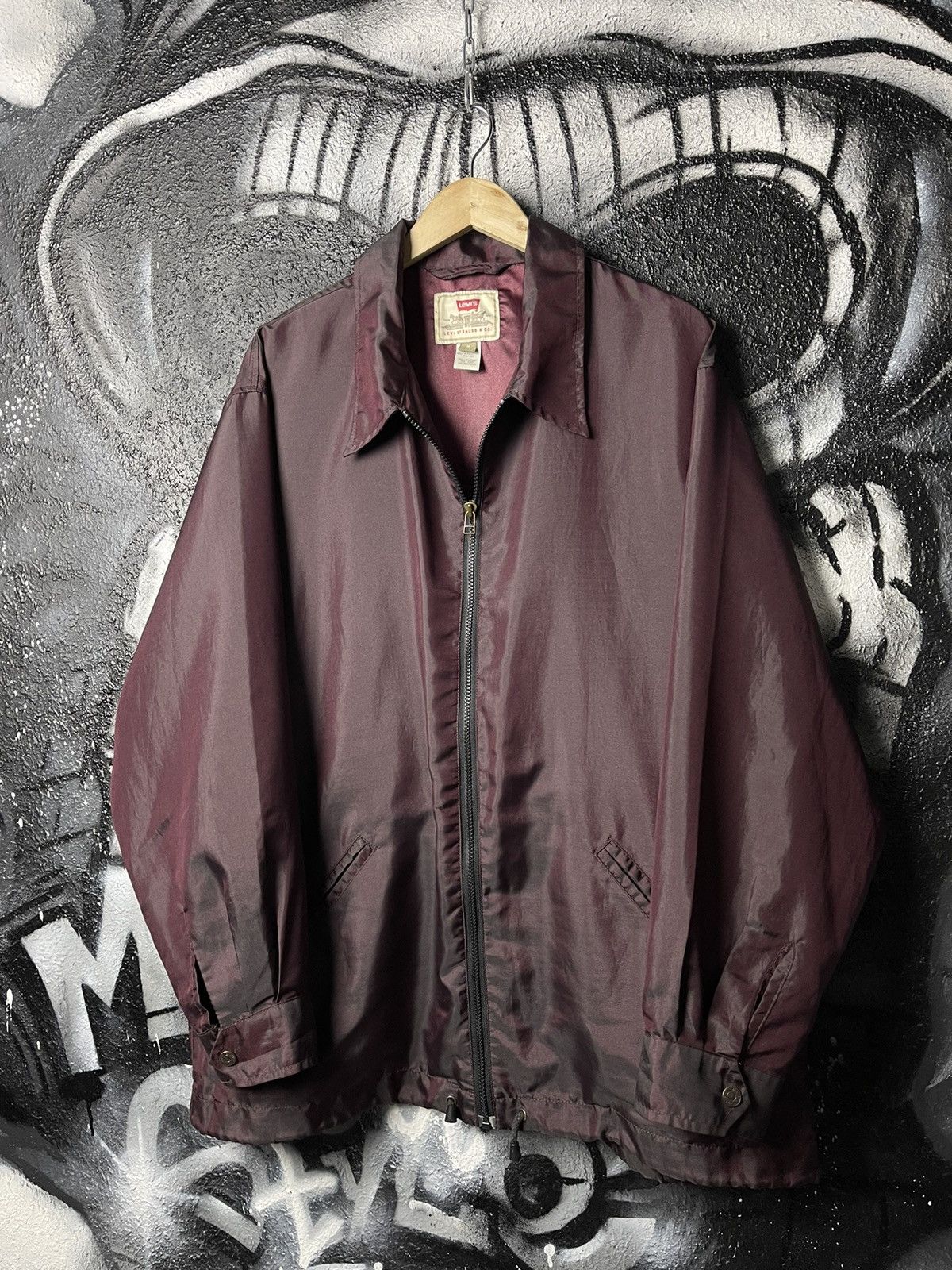 Levi's VNTG Levi’s Blue Jeans Overshirt Nylon Jacket Men’s Size M Size US M / EU 48-50 / 2 - 1 Thumbnail
