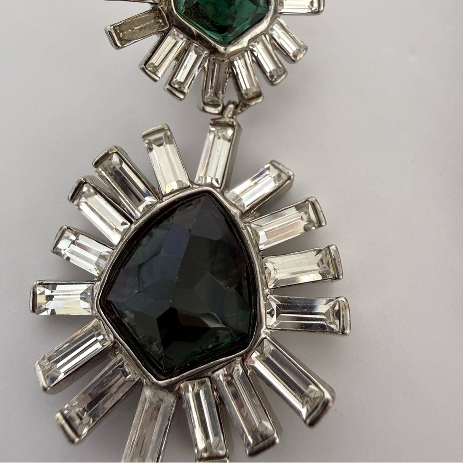 Alexis Bittar Alexis Bittar non pierced ear clips with crystals Authentic Size ONE SIZE - 2 Thumbnail