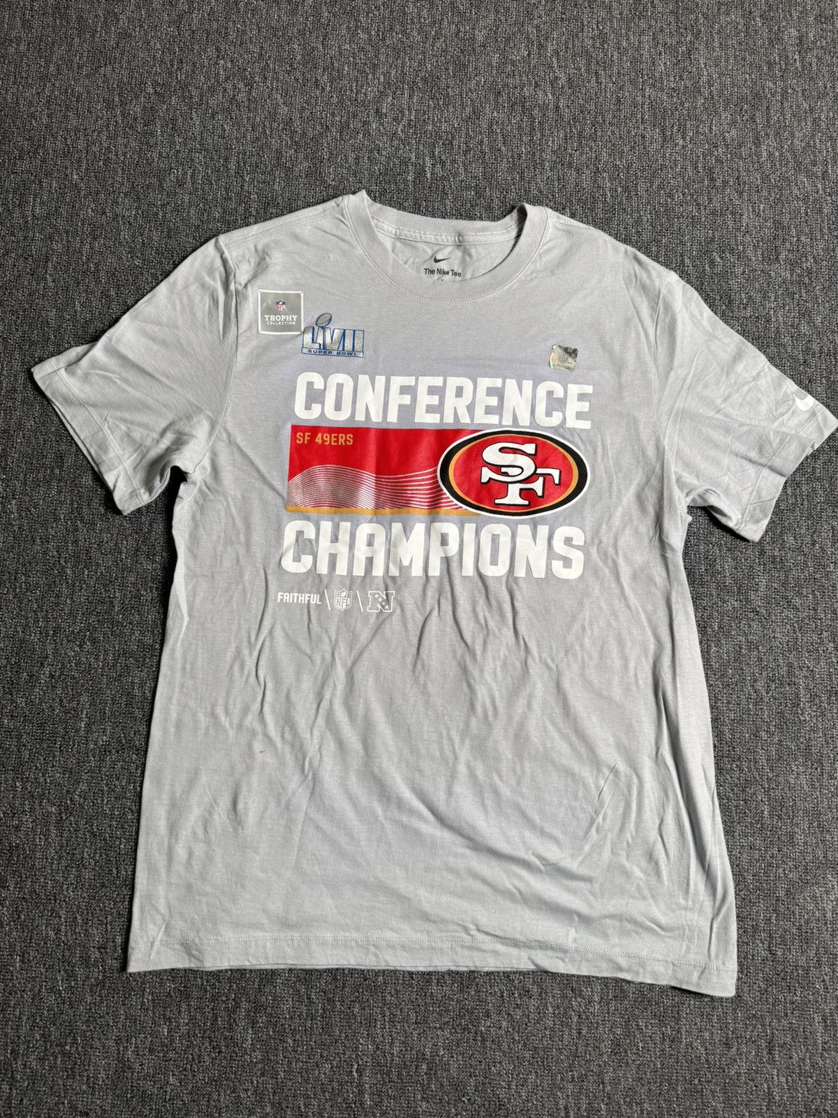NFL × Nike Nike San Francisco 49ers Men T-shirt Conference Champions Size US M / EU 48-50 / 2 - 1 Thumbnail