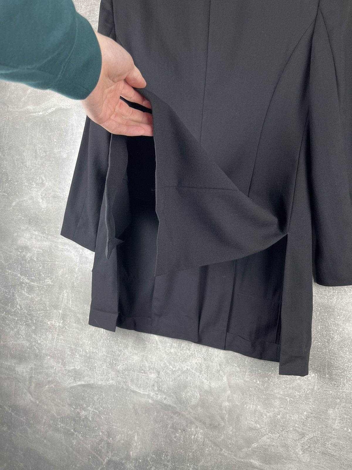 Escada Escada Margaretha Ley Virgin Wool Jacket Black Minimalist Size M / US 6-8 / IT 42-44 - 8 Thumbnail