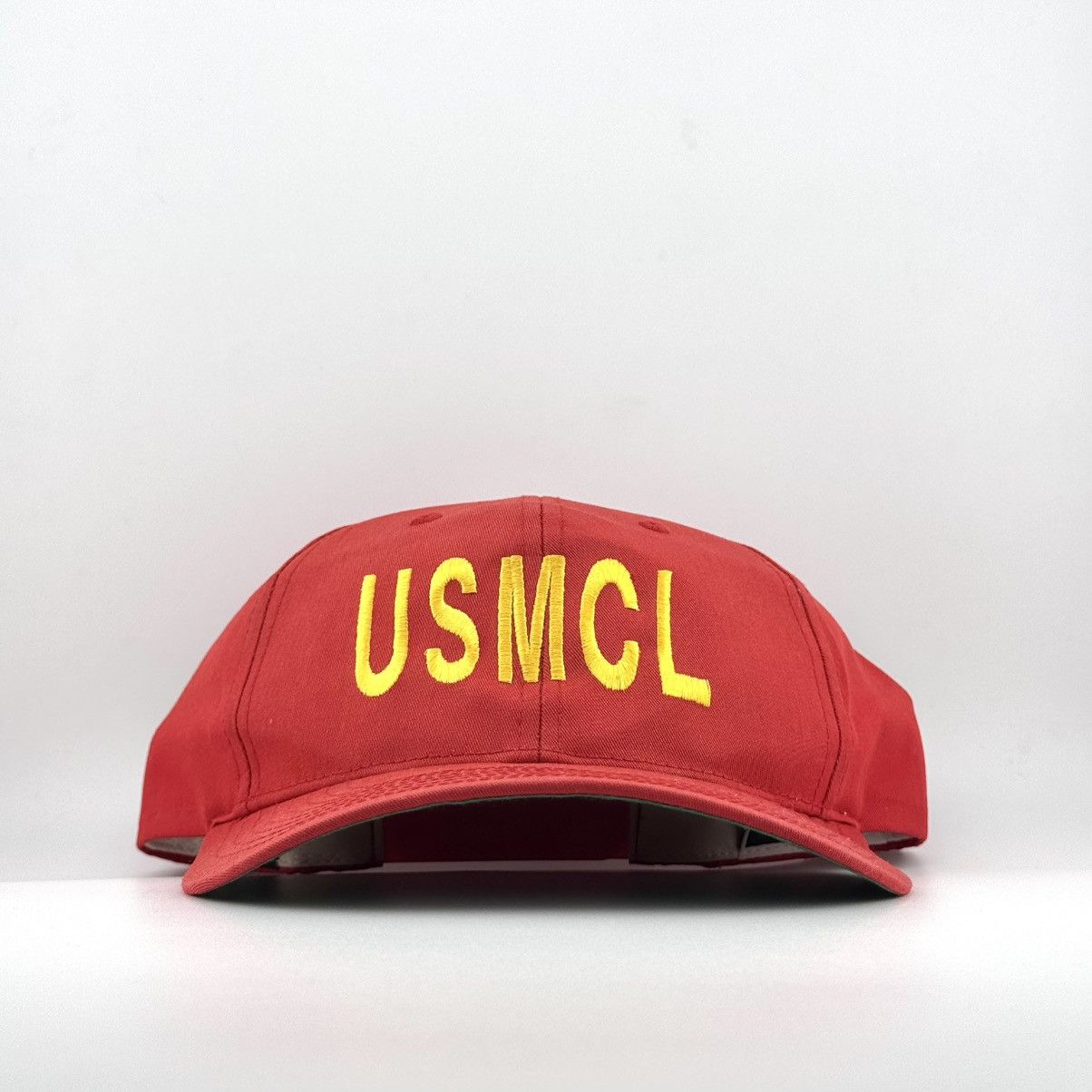 Vintage Vtg USMCL Sunfaded Red Richardson Pro Model 212 Snapback Hat Size ONE SIZE - 1 Thumbnail