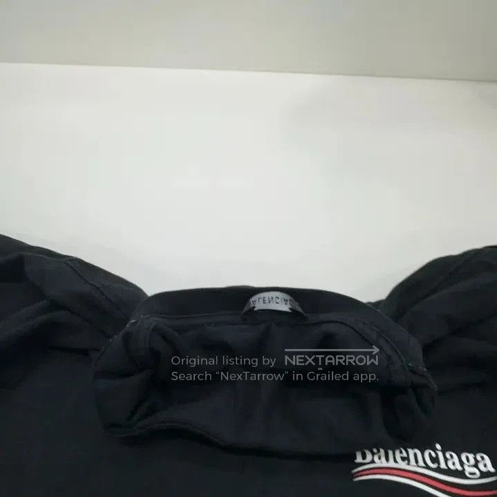 Balenciaga Balenciaga Loose Fit Black Short Sleeve T. Size US XS / EU 42 / 0 - 6 Thumbnail