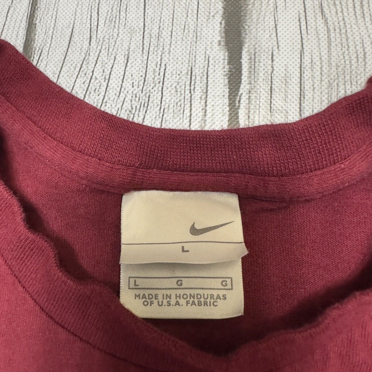 Nike × Vintage Vintage Nike tee Size US L / EU 52-54 / 3 - 4 Thumbnail