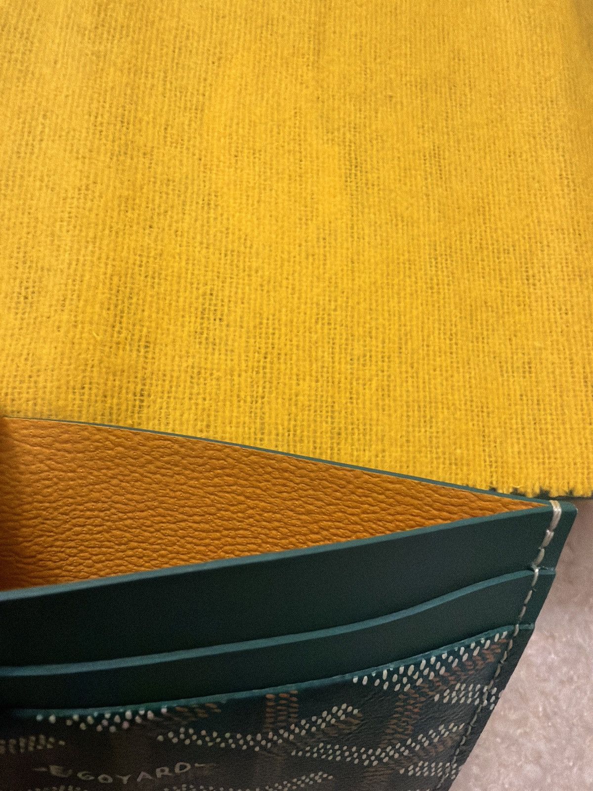 Goyard Goyard Saint Sulpice Green Size ONE SIZE - 7 Thumbnail