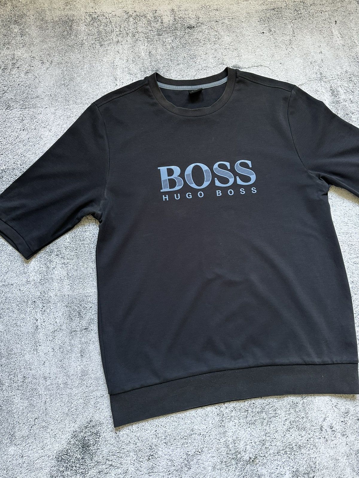 Hugo Boss Vintage Hugo Boss Tracksuit Sweatshirt Big Logo Centre Size US XL / EU 56 / 4 - 4 Thumbnail