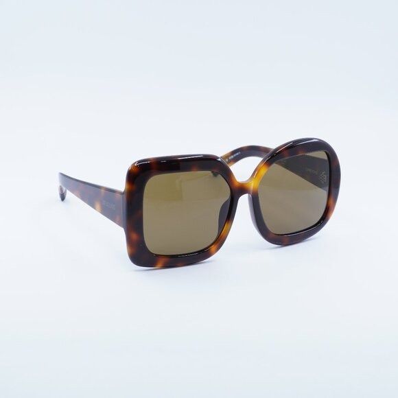Jacquemus Jacquemus CARRE ROND JAC/10 C2 Sunglasses Havana  display picture 1