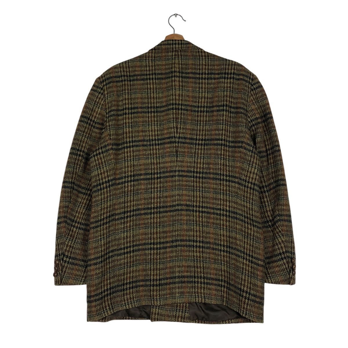 Japanese Brand 📌Vintage Wool Coats Jacket Karl Helmut Tartan Design Size US M / EU 48-50 / 2 - 9 Thumbnail