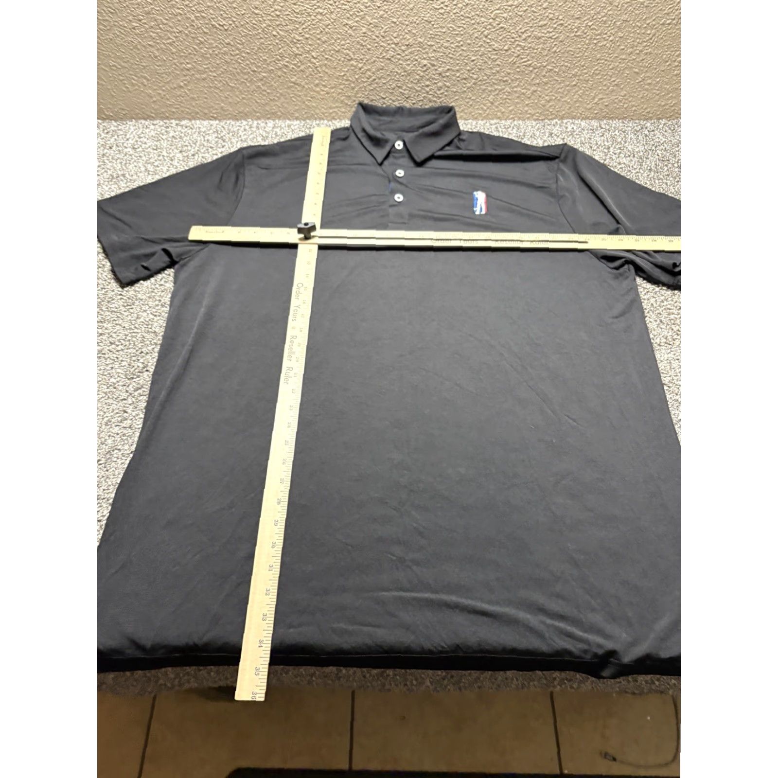 Vintage USAG Polo Mens 3XL Black U Suck At Golf Stretch Performance Shirt Size US XXL / EU 58 / 5 - 4 Thumbnail