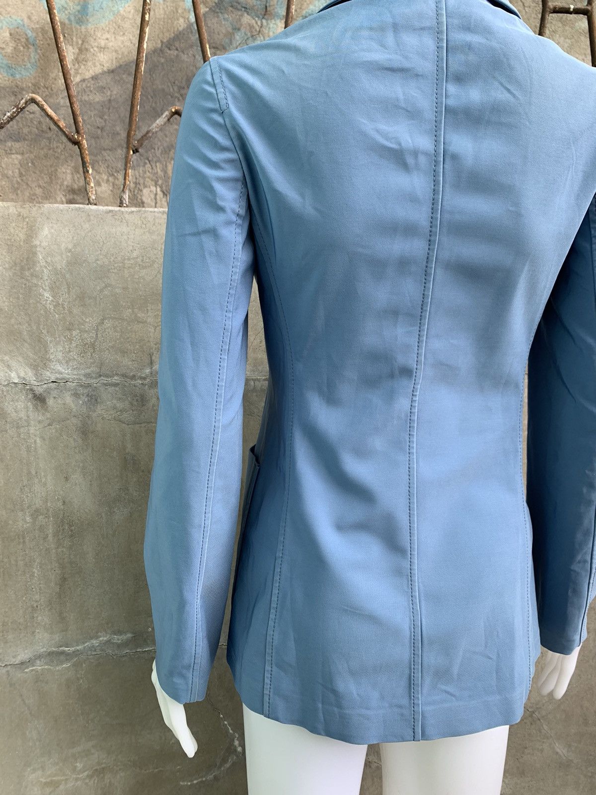 Prada Nylon Single Breasted Blazer Size M / US 6-8 / IT 42-44 - 6 Thumbnail