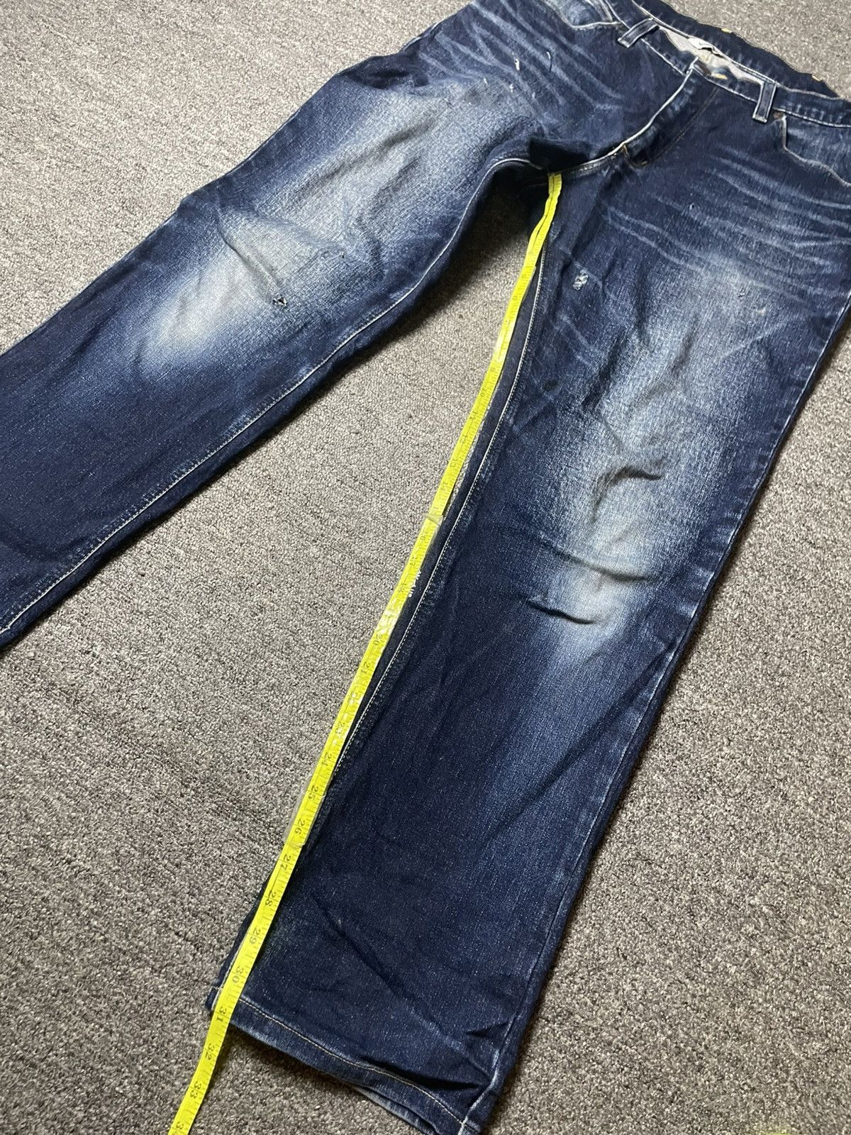 Vintage × Wrangler Vintage WRANGLER Distressed Denim Jeans (111) Size US 34 / EU 50 - 5 Thumbnail