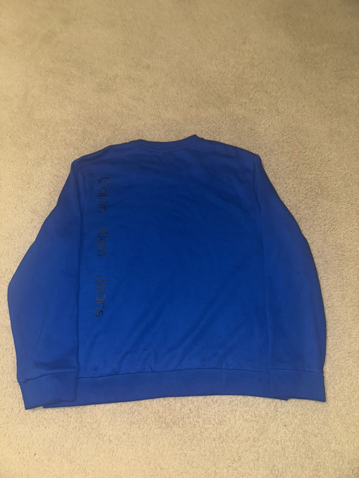 Calvin Klein Calvin Klein Blue Sweater Size US XL / EU 56 / 4 - 2 Thumbnail