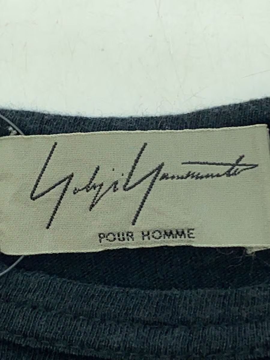 Yohji Yamamoto yohji yamamoto POUR HOMME cotton long-sleeved shirt black Size US L / EU 52-54 / 3 - 3 Thumbnail