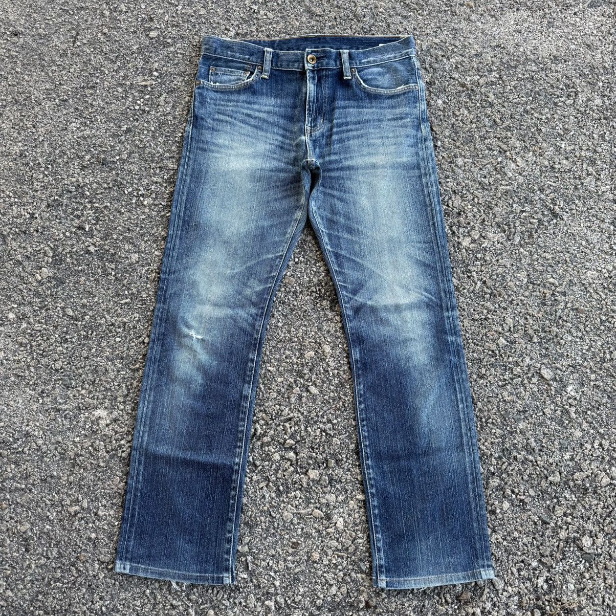 Japanese Brand VINTAGE JAPANESE DENIM FADED JEAN DENIM PANTS Size US 33 - 2 Thumbnail