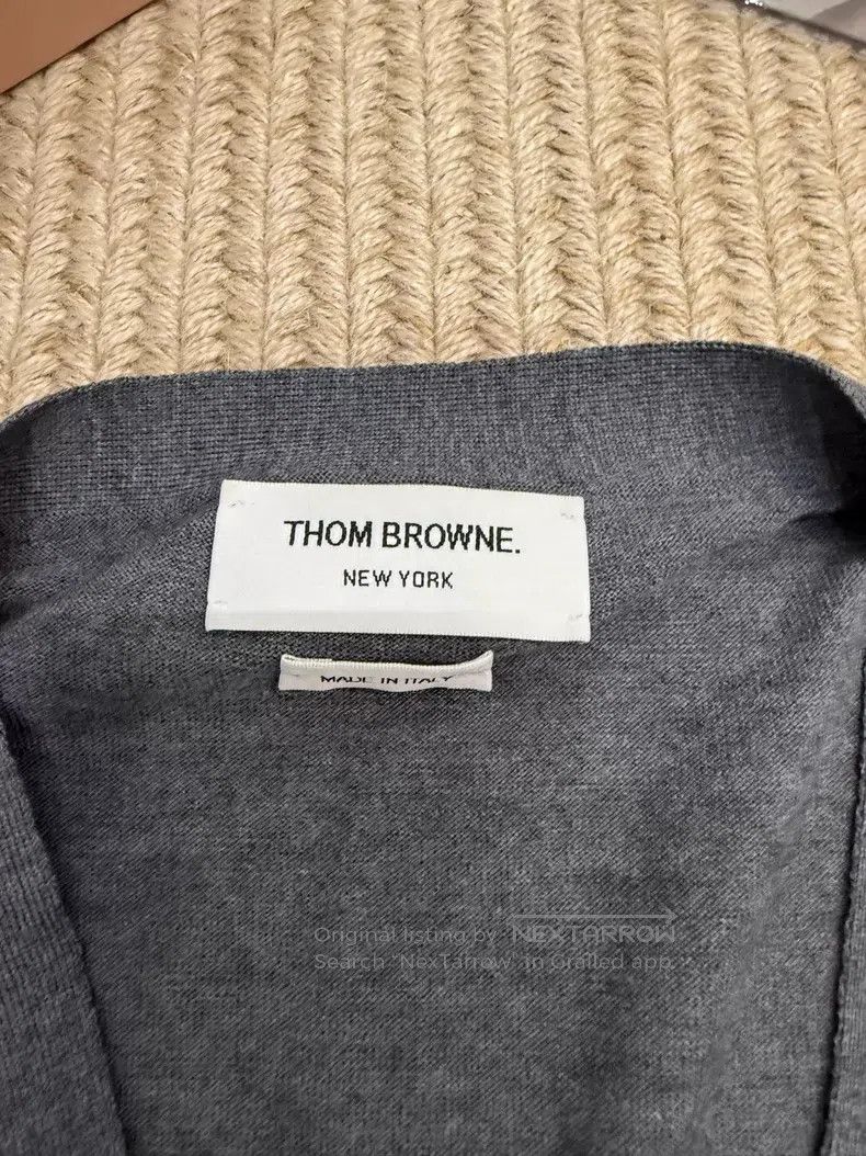 Thom Browne Thom Browne Grey Sweater Size US XXL / EU 58 / 5 - 3 Thumbnail