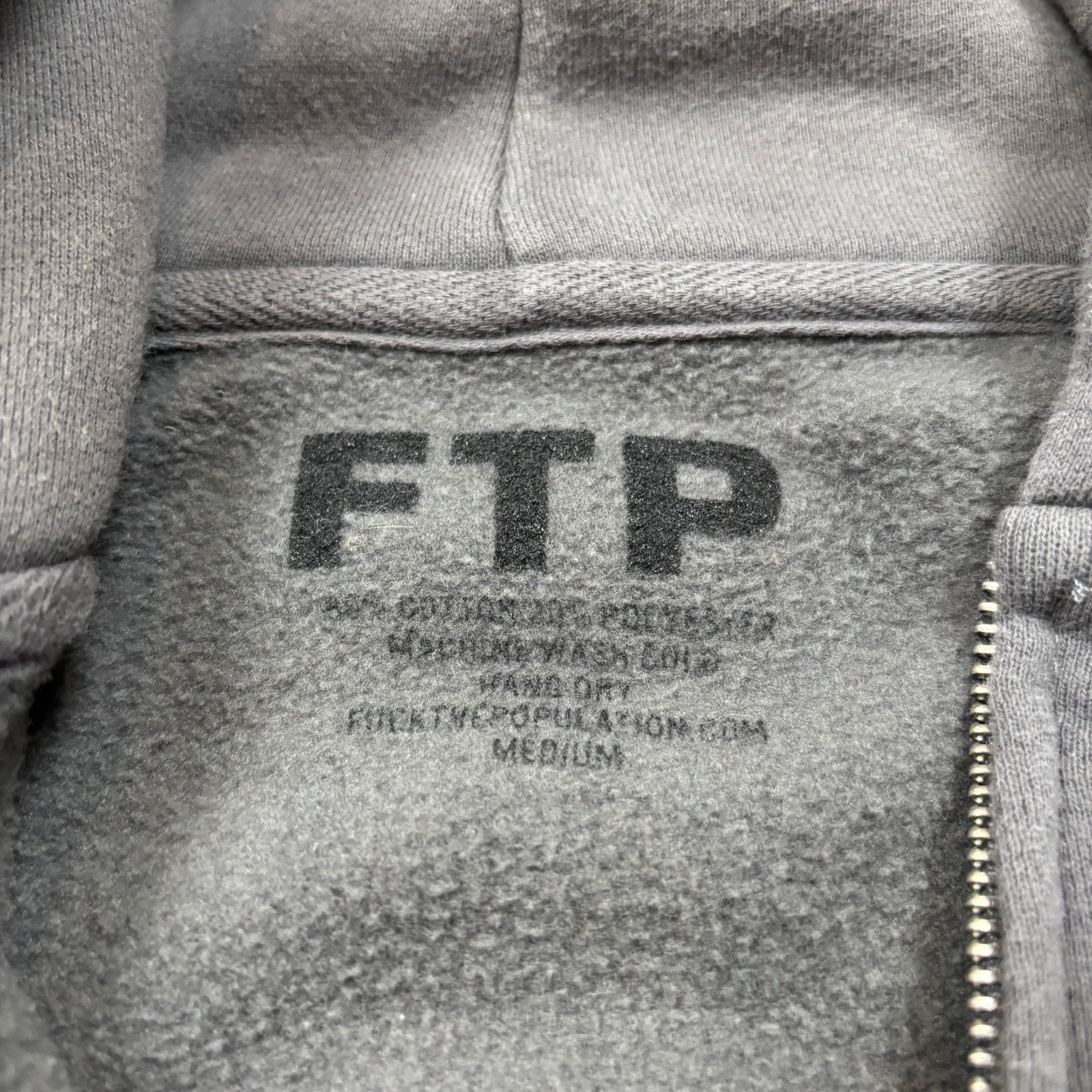 Fuck The Population FTP F*ck the Population FTP Man Skate Full Zip Hoodie Mens M Size US M / EU 48-50 / 2 - 4 Thumbnail