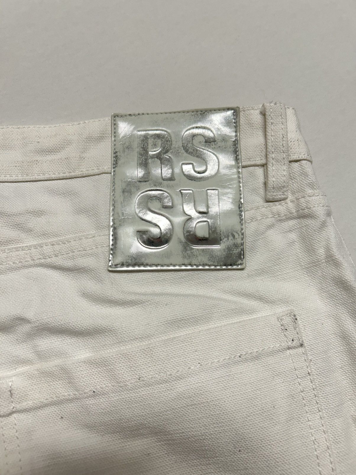Raf Simons SS2019 RS Strap Denim Pants Size US 30 / EU 46 - 8 Thumbnail