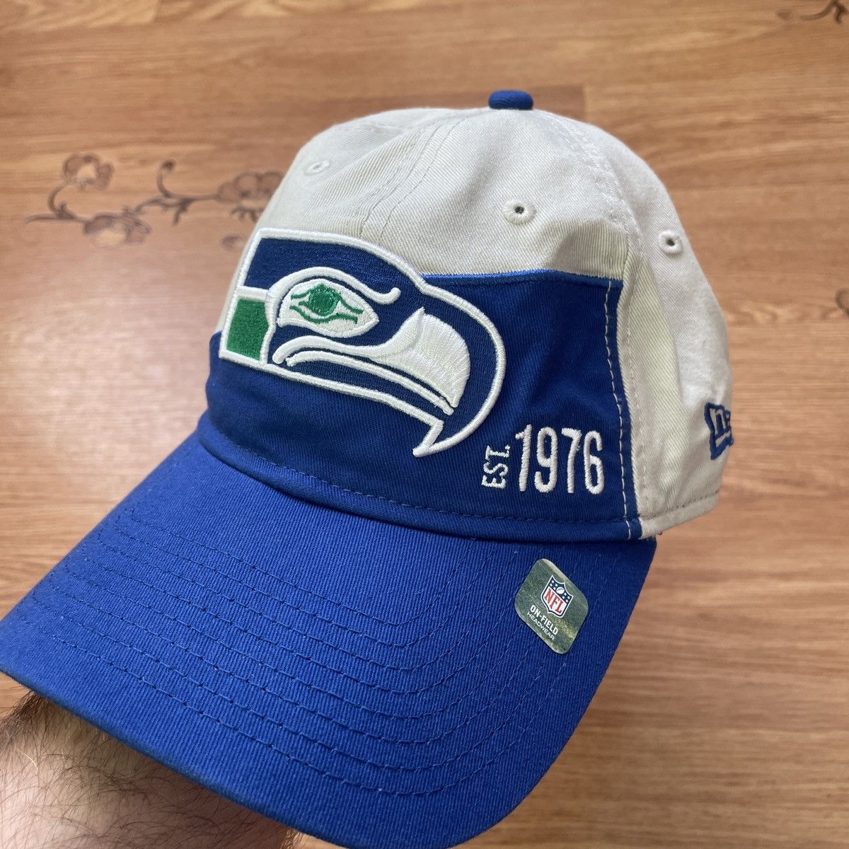 New Era New Era Seattle Seahawks NFL snapback Baseball hat Size ONE SIZE - 3 Thumbnail