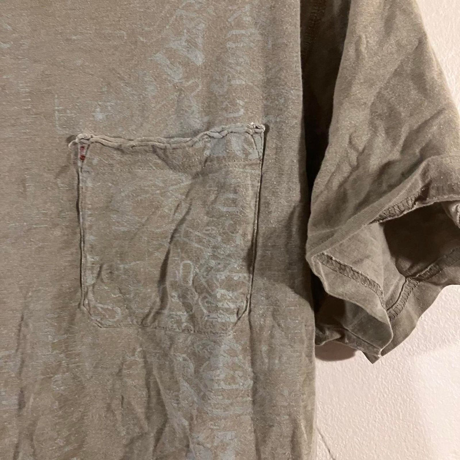 Nautica Nautica Jeans Co Y2K Distressed T-shirt Size US XL / EU 56 / 4 - 2 Thumbnail