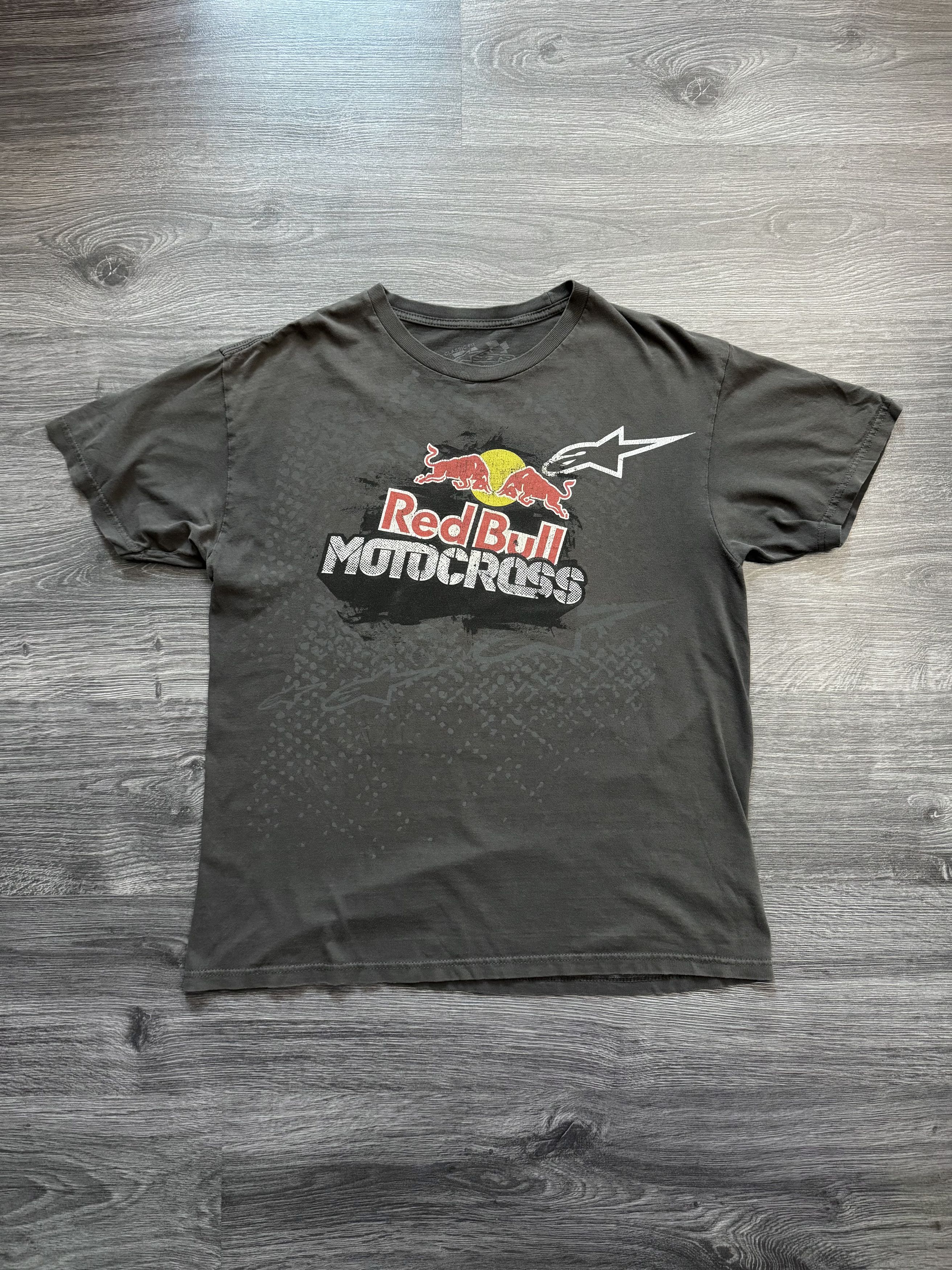Alpinestars Alpinestars Vintage Redbull Motocross Washed Tshirt tee Size US L / EU 52-54 / 3 - 4 Thumbnail