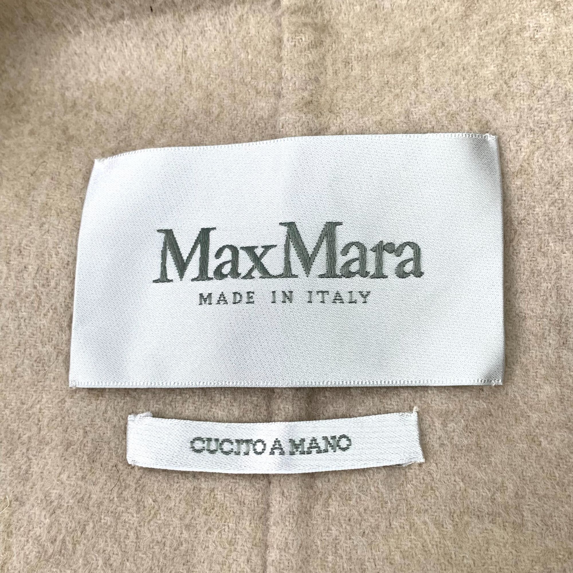 Max Mara Max Mara Wool & Cashmere Hooded Coat Size XS / US 0-2 / IT 36-38 - 6 Thumbnail