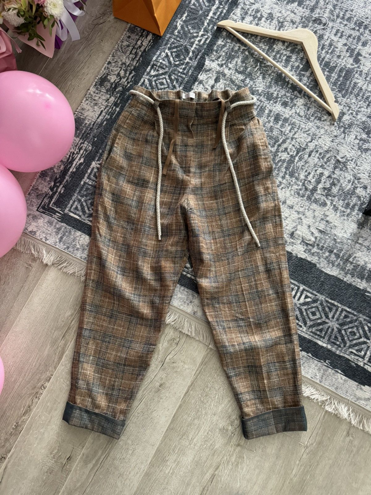 Brunello Cucinelli Brunello Cucinelli Linen + Silk Pants Size 27" / US 4 / IT 40 - 7 Thumbnail