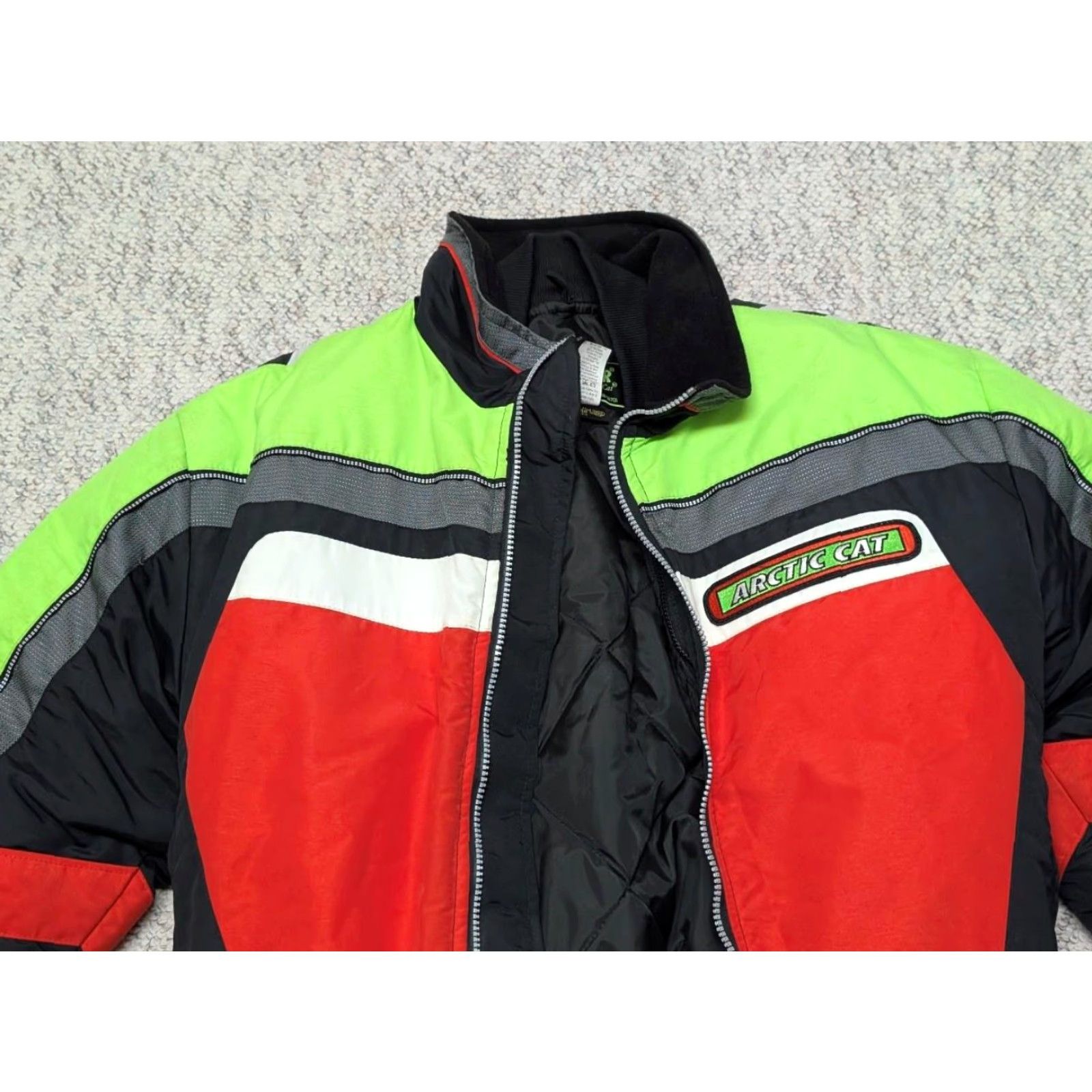 Vintage VINTAGE Arctic Cat USA made 2-in-1 Jacket Snowmobile Men S Flames USA Made ARCTIC CAT Size US S / EU 44-46 / 1 - 5 Thumbnail