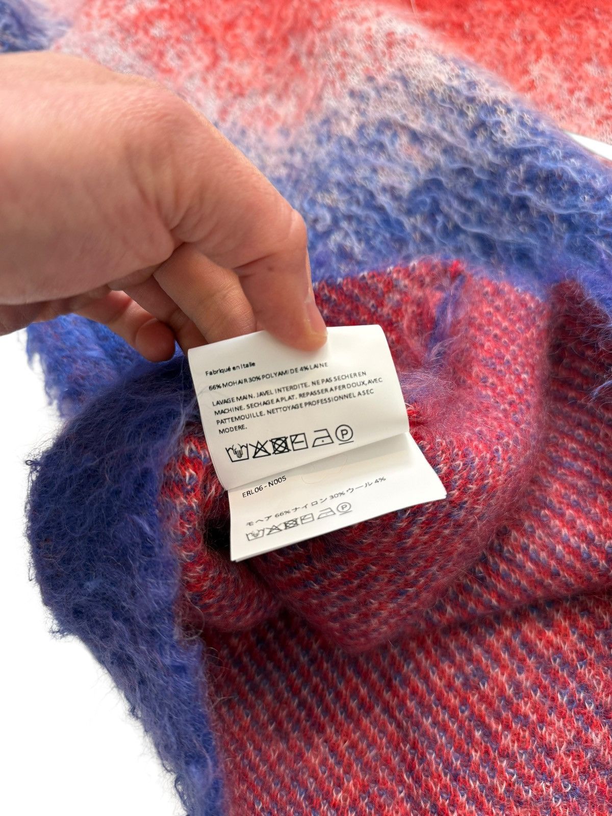 ERL Mohair Gradient Wool Sweater Size US M / EU 48-50 / 2 - 8 Thumbnail