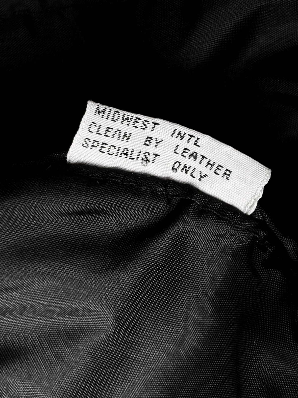Genuine Leather Midwest Countdown to Zero Black Leather Jacket Size US S / EU 44-46 / 1 - 20 Thumbnail