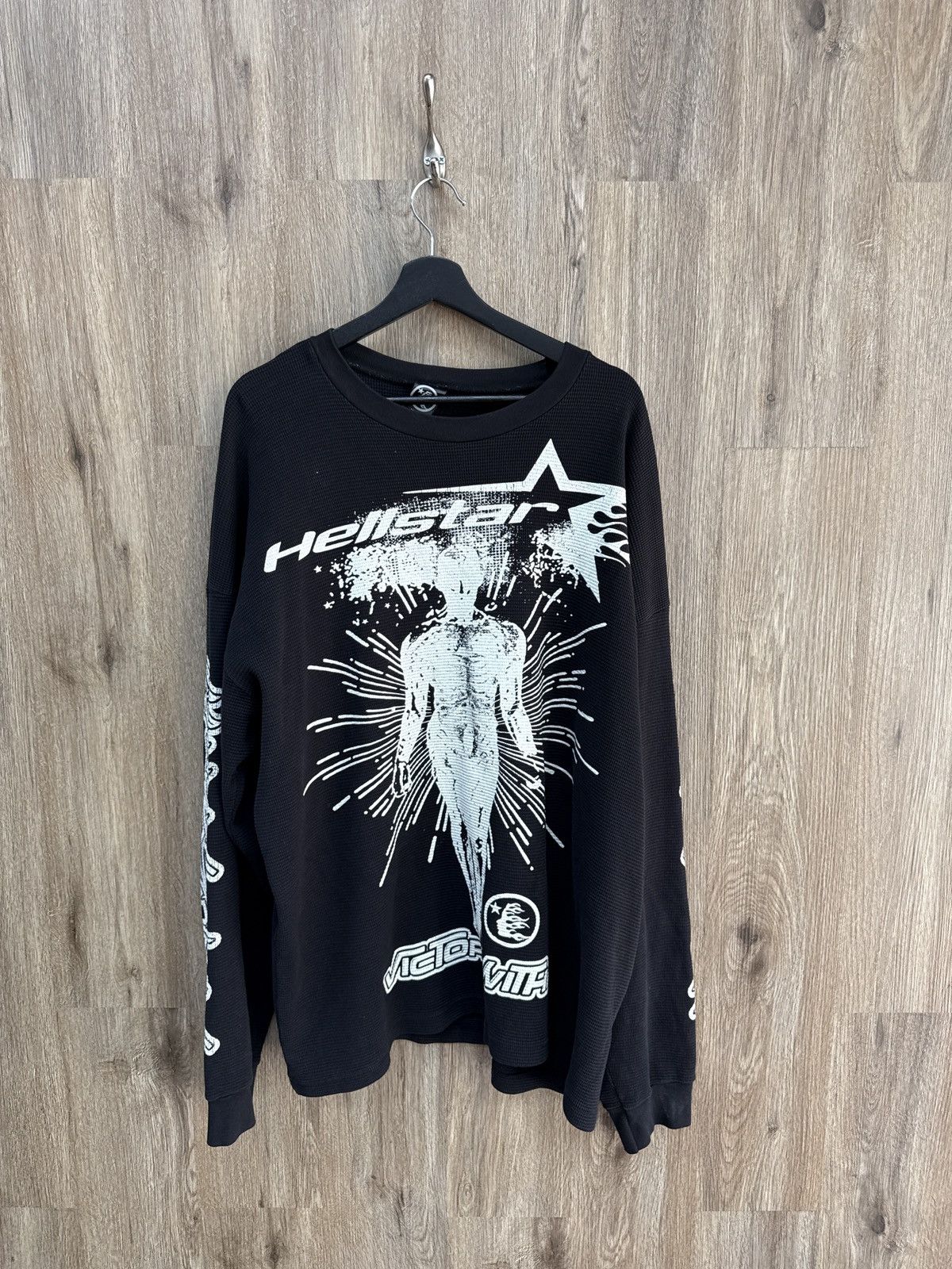 HELLSTAR Hellstar Black Thermal Long Sleeve Size US XXL / EU 58 / 5 - 1 Thumbnail