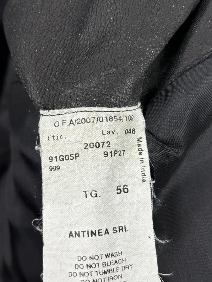 Emporio Armani AW2007 Emporio Armani Multi-Pocket Black Leather Jacket Size US L / EU 52-54 / 3 - 12 Thumbnail