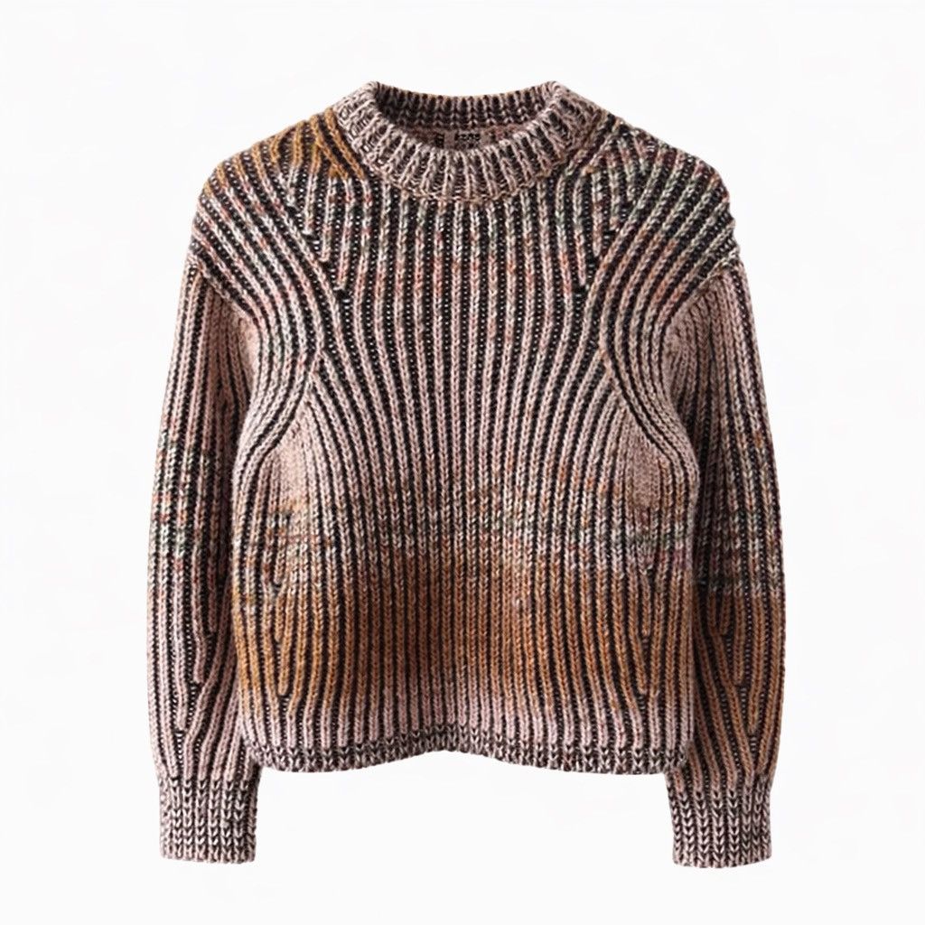 Acne Studios Ribbed Gradient Knit Sweater Size S / US 4 / IT 40 - 1 Thumbnail