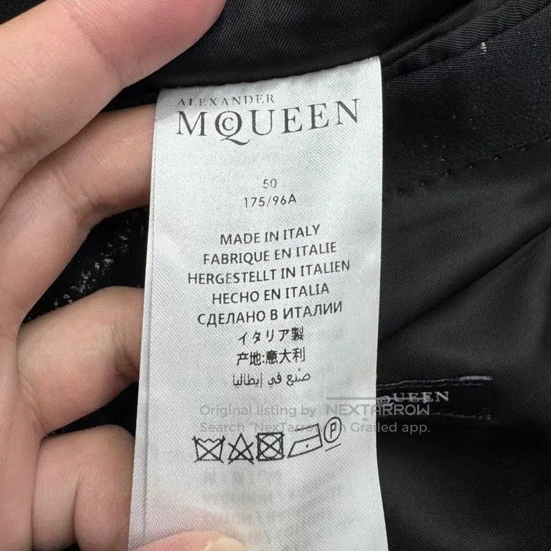 Alexander McQueen Alexander McQueen Graffiti Suit Jacket-yf. Size US L / EU 52-54 / 3 - 4 Thumbnail