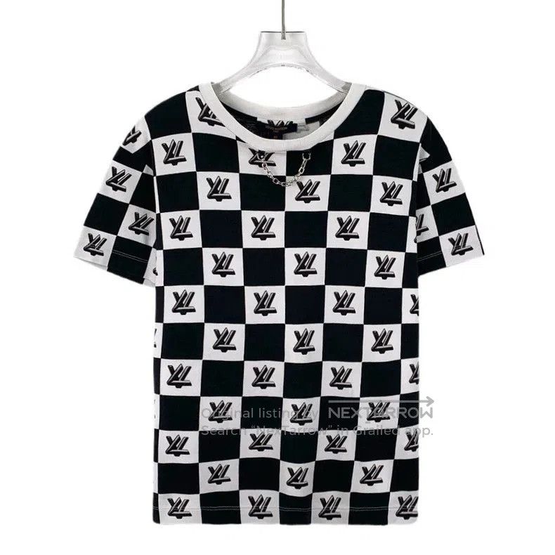 Louis Vuitton Louis Vuitton Black Checkerboard Print T-Shirt. Size US XS / EU 42 / 0 - 1 Thumbnail